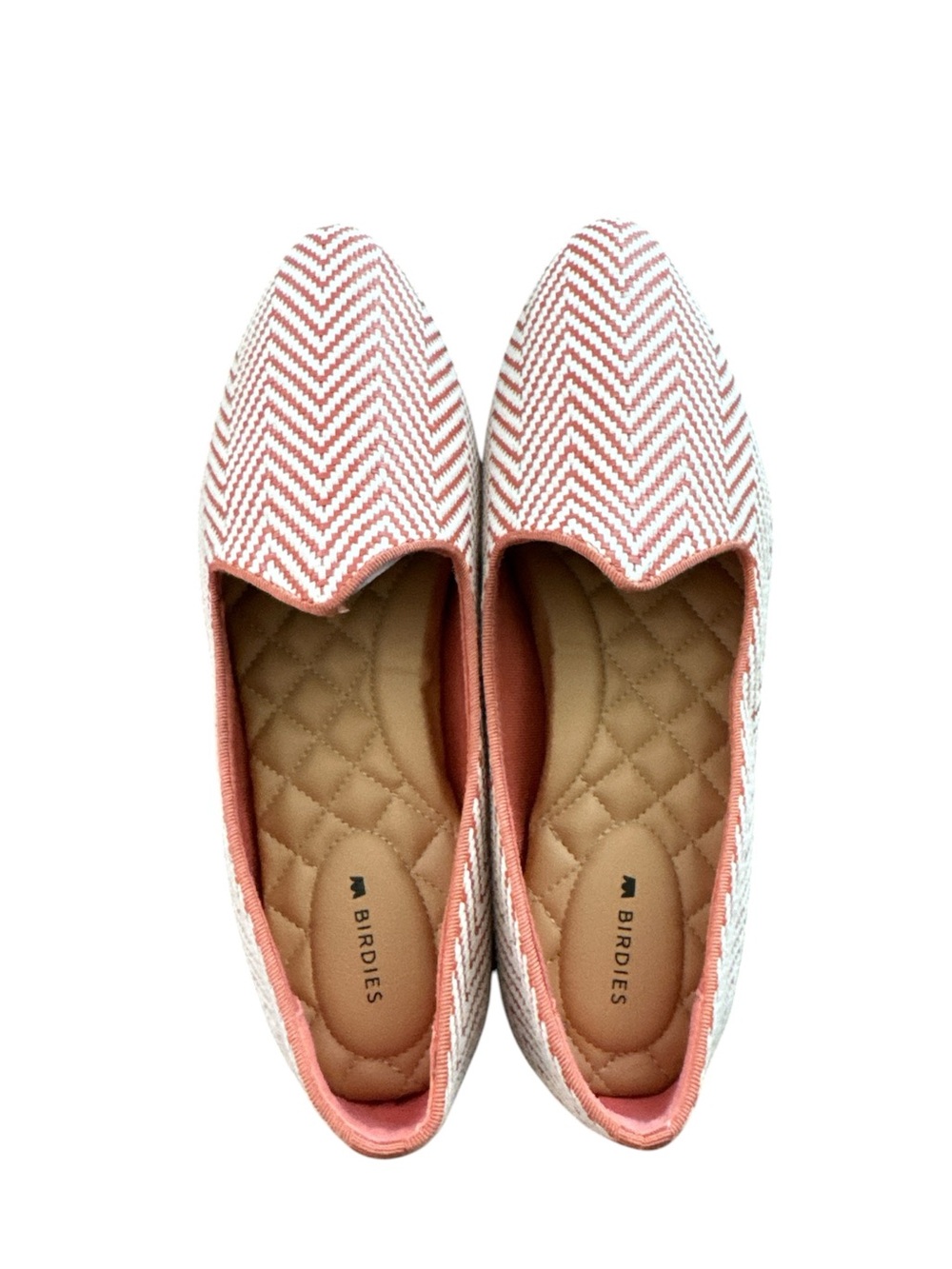Birdies The Heron Fiesta Salmon Slip On Flats Shoes Loafers Preppy Size 8 New - Picture 6 of 9